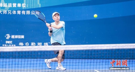 Opening of the 2026 World Tennis Masters Hohhot leg in Hohhot, Inner Mongolia, Aug 5. (Photo: Courtesy of Hohhot Municipal Bureau of Sports)
