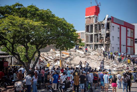 Colombia earthquake kills at least 111