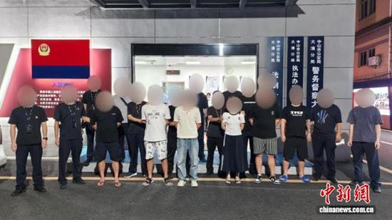 1,201 suspects held in Guangdong's anti-gang crackdown