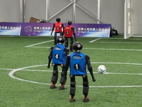 Humanoid robots take to Beijing pitch in autonomous football qualifiers