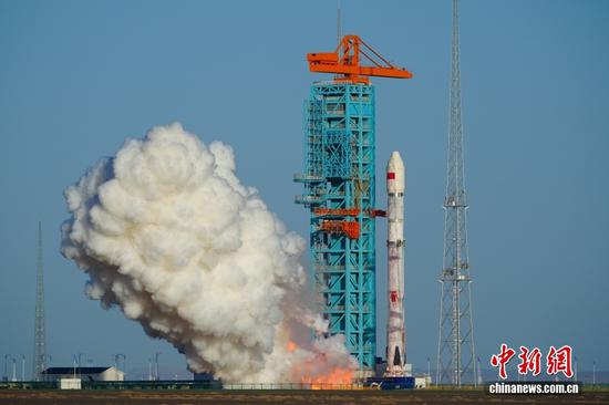 China's Zhuque-3 Y-2 rocket lifts off from the Dongfeng Commercial Space Innovation Pilot Zone in northwest China, August 19, 2026. (Photo provided to China News Service)