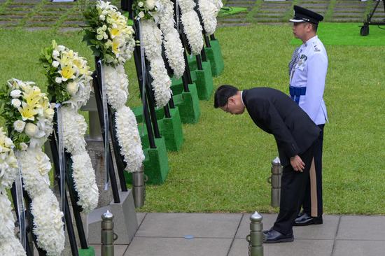 Hong Kong holds ceremony to mark 81st anniversary of the Victory of the Chinese People's War of Resistance Against Japanese Aggression
