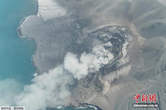 At least four volcanoes erupt on same day in Indonesia