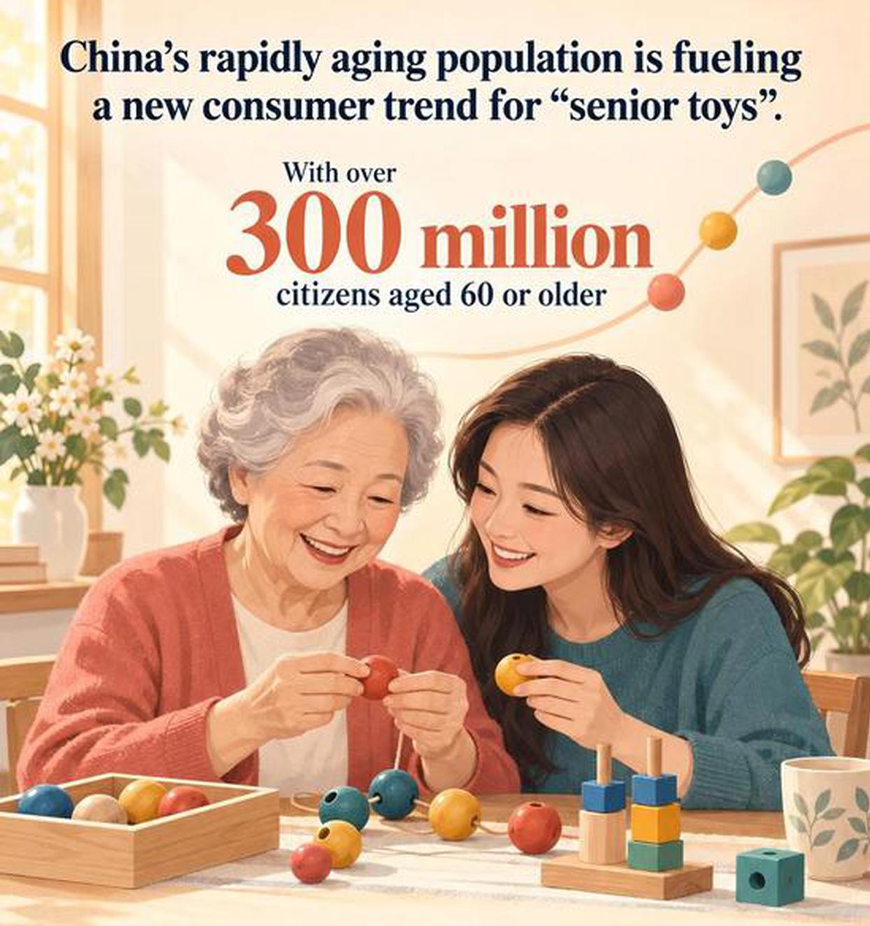 Aging population fuels demand for 'senior toys'