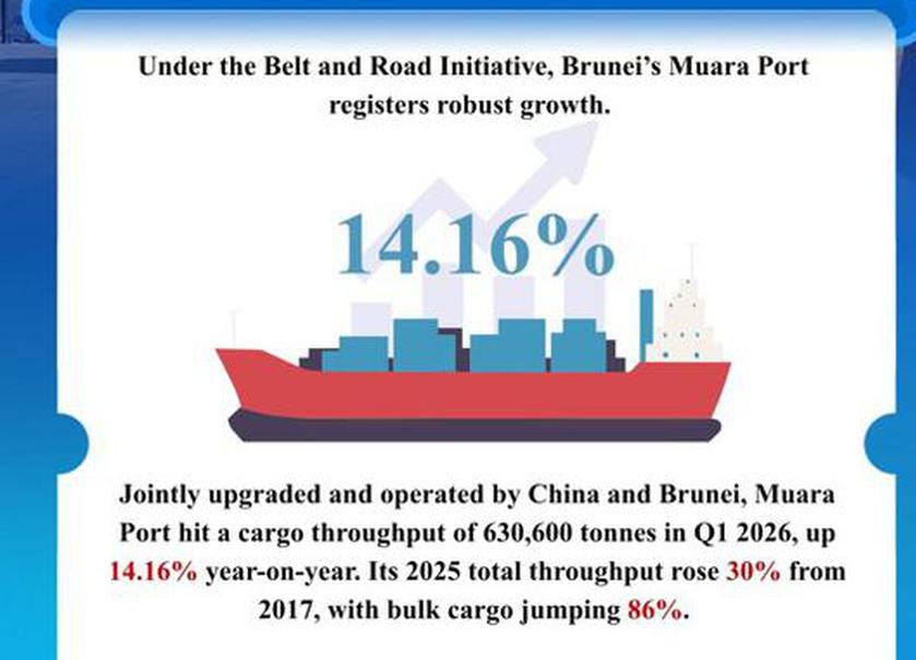 Larger port, broader markets: How Belt and Road Initiative enhances China-Brunei bonds