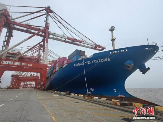 New Zealand goods for 9th CIIE arrive in Shanghai by sea
