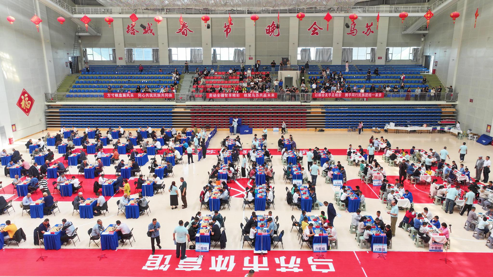 比赛现场。 比赛现场。