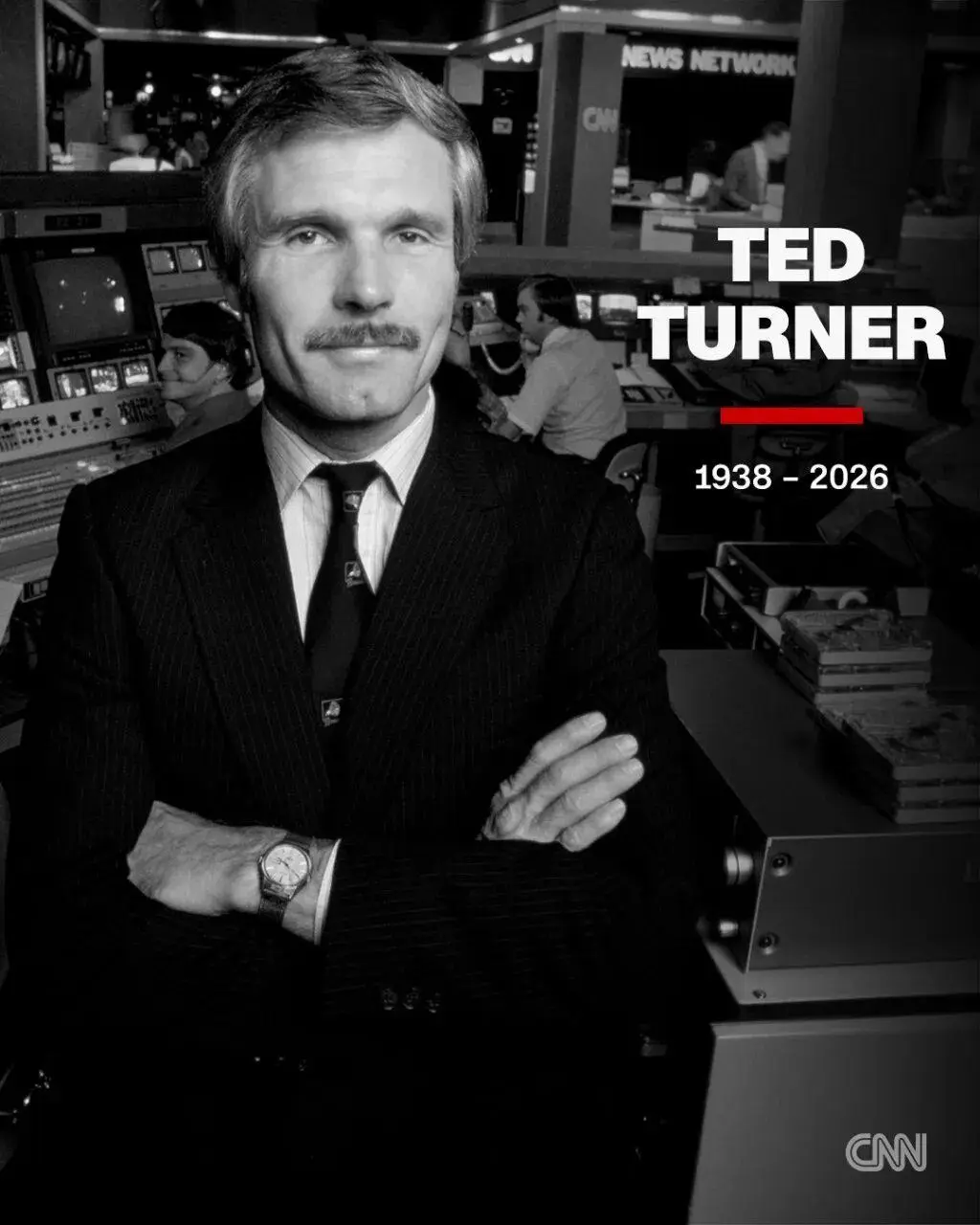 ���������ߵ���������(CNN)������̩�¡�����(Ted Turner)��ͼԴ��CNN