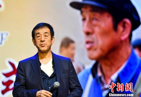 影片中老年王蔚的扮演者、國家一級演員高強。 劉新 攝