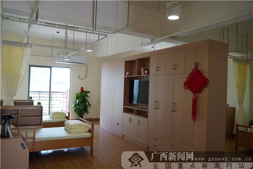 福利院居住环境。广西新闻网记者 刘家财 摄