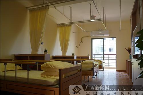 福利院居住环境。广西新闻网记者 刘家财 摄