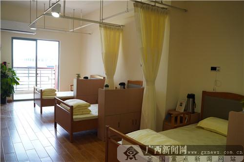 福利院居住环境。广西新闻网记者 刘家财 摄