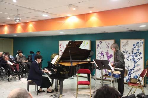 音乐会现场。(法国《欧洲时报》/孔帆 摄)