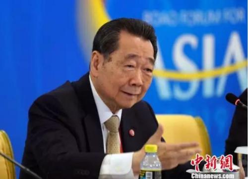 资料图:泰国正大集团资深董事长谢国民。毛建军 摄 资料图:泰国正大集团资深董事长谢国民。毛建军 摄