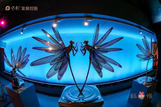 艺术装置《再生·蜻蜓》展览