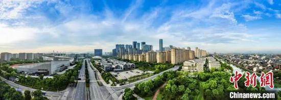     位于杭州城西科创大走廊的杭州未来科技城。余杭区委宣传部供图