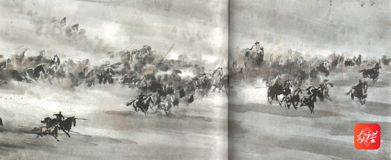 王阳明领兵打仗时的骑兵风采
