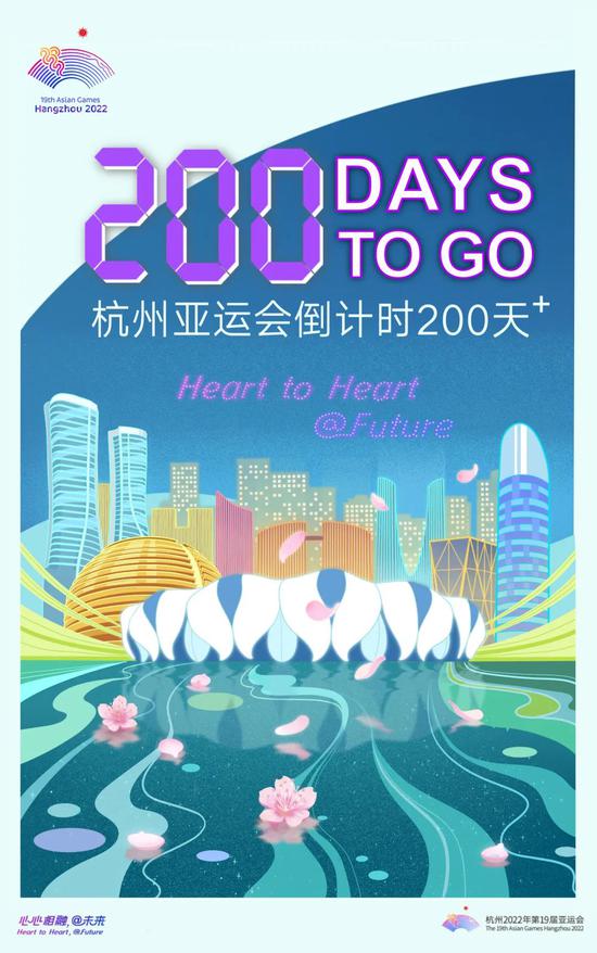 杭州亚运会倒计时200天！“杭州是一个能创造奇迹的地方！”