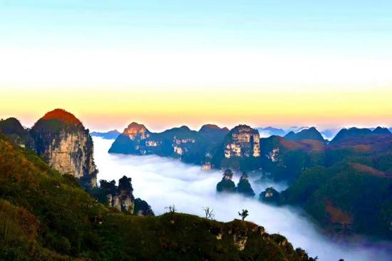 国家级森林公园毕节油杉河风景区
