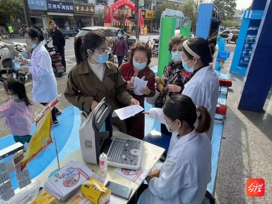 资料图：“知感冒·防流感”全民科普公益行苏州站活动现场