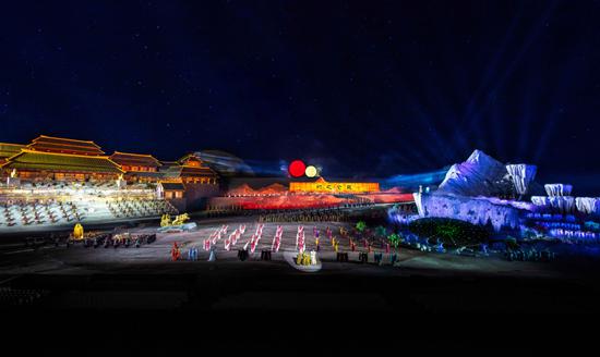 《昆仑之约》剧照。乌鲁木齐昆仑之约文化旅游投资有限公司供图