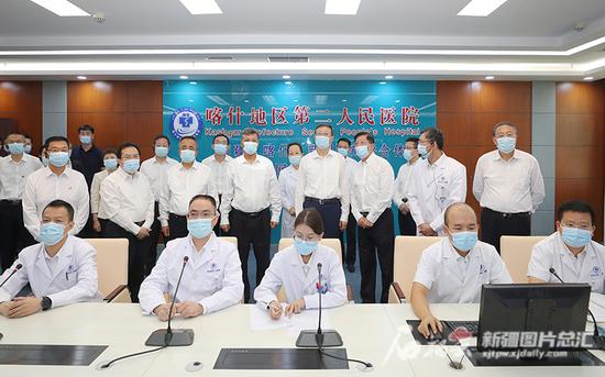 上海市党政代表团来疆考察对接对口支援工作