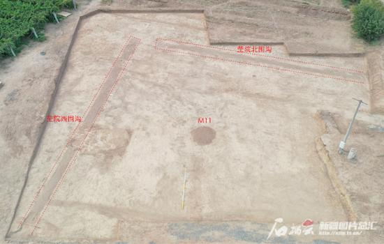 程奂墓地表。吐鲁番学研究院提供