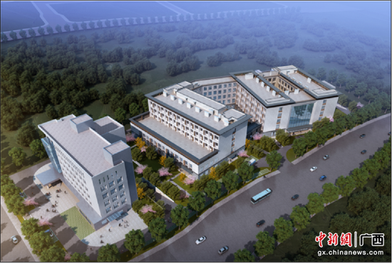 图为项目效果图。中建一局华南公司供图