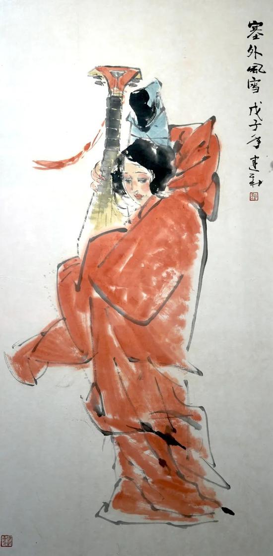 龔建新《塞外風雪》