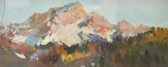 李錫武《天山》