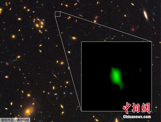 科学家在距地球132.8亿光年外发现氧