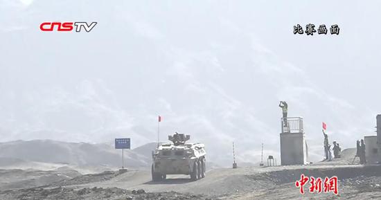 七国防空导弹兵天山脚下同场竞技 上演实战版“速度与激情”