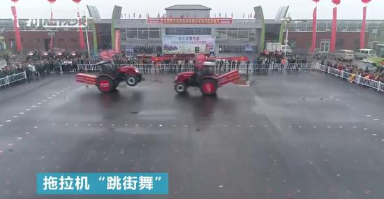 农民丰收节:拖拉机仪仗队、拖拉机跳街舞了解下