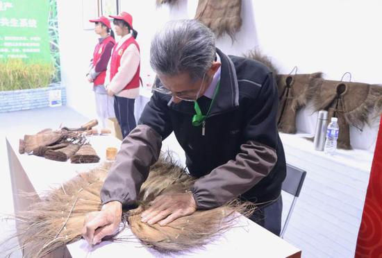 2018浙江农业博览会在浙江杭州举行。张诗雨摄
