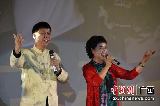 图为《广西欢迎你》首映礼现场。 图为《广西欢迎你》首映礼现场。