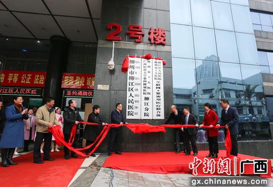 揭牌仪式现场。陈新援 摄 揭牌仪式现场。陈新援 摄