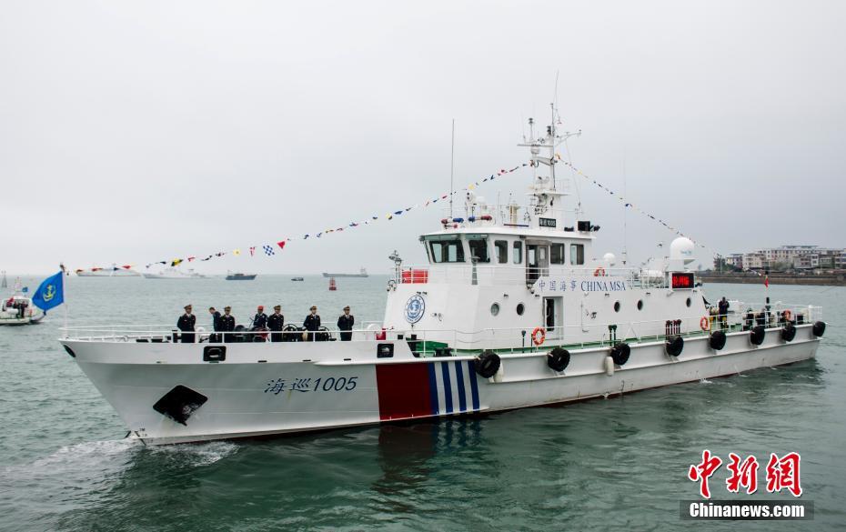 广西加强海事巡航救助能力 两艘新船列编