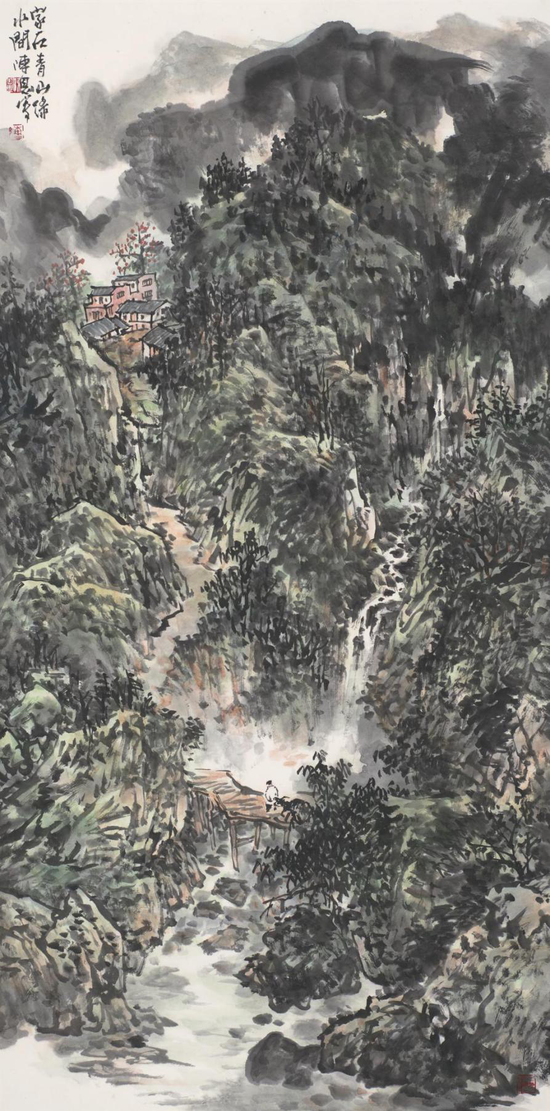 《家在青山绿水间》 ——陈恩 《家在青山绿水间》 ——陈恩