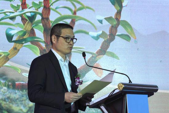 乐清市人民政府副市长吴振弟致辞.主办方提供
