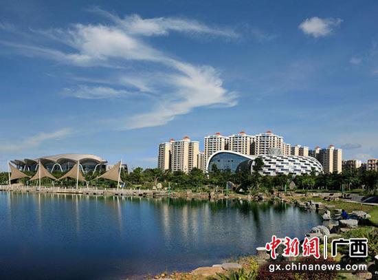 图为防城港市北部湾海洋文化公园。主办方供图 图为防城港市北部湾海洋文化公园。主办方供图