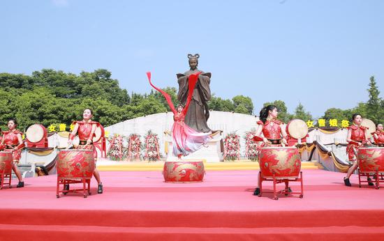 2019中国绍兴上虞孝文化节暨孝女曹娥祭祀大典在浙江举行