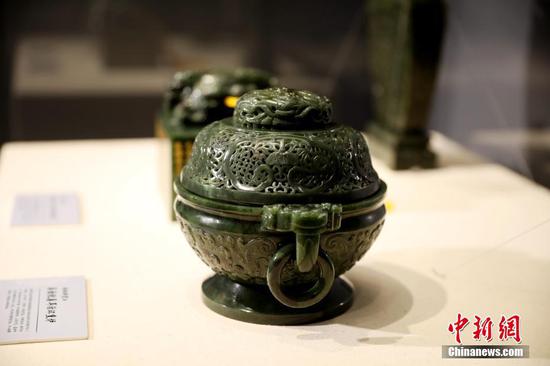 “丝路琼韵”新疆玉器展在故宫鼓浪屿外国文物馆开展