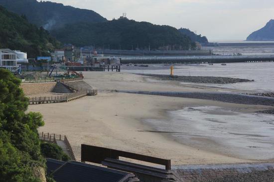 浙江温州洞头最大黄金海滩将于8月正式开放