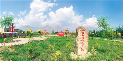 平罗县崇岗镇常青村从"煤"到"游"
