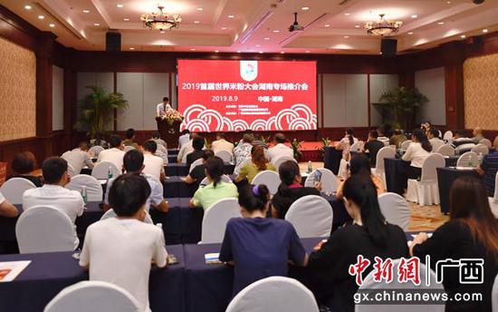 图为推介会现场。