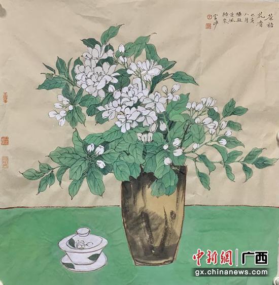 图为王雪峰创作的作品。 图为王雪峰创作的作品。