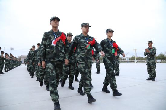 武警某部交通第三支队迎来2019年度首批入伍新兵