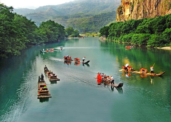 永嘉楠溪江美景 永嘉宣传部供图