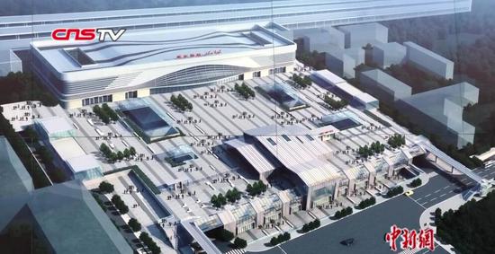 “格库铁路”库尔勒新站启用 为中国首个隔震技术站房