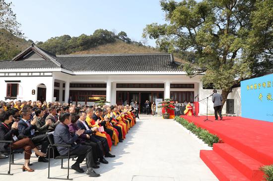 千年古刹迎"新生 杭州显宁寺9日开放